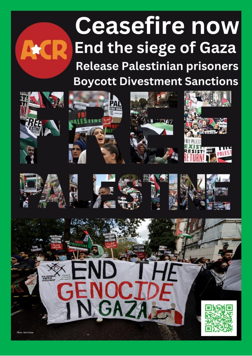 ACR statement on Palestine