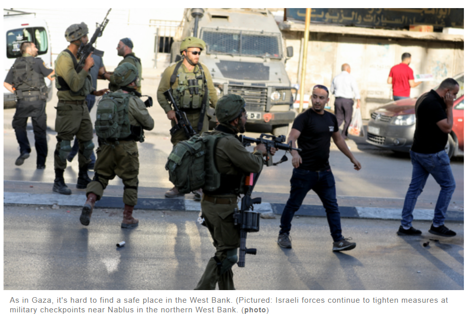 West Bank: Nazi army is also killing scores
