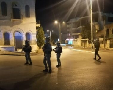 Bethlehem: Nazi soldiers Abduct 18 Palestinians