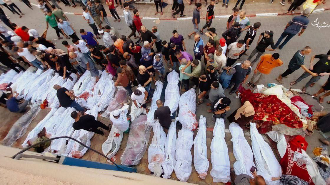 Gaza: Hundreds reported dead after Nazi wipes out entire neighborhood
