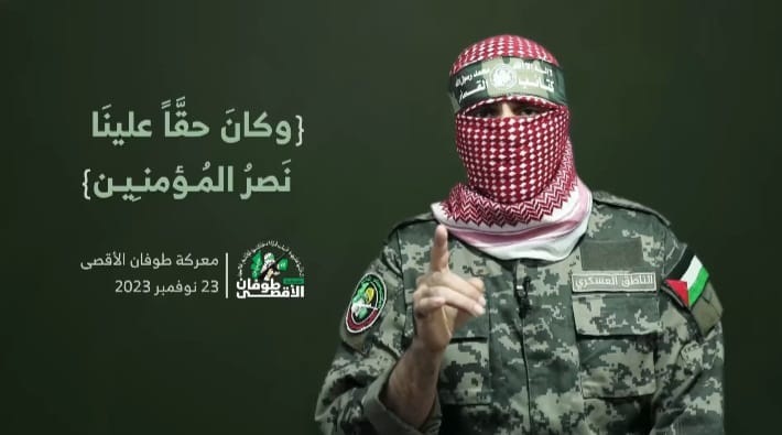 Abu Ubaida: We have targeted 335 Zionist vehicles since the start of the aggression against Gaza, and their losses have not yet begun (witness)