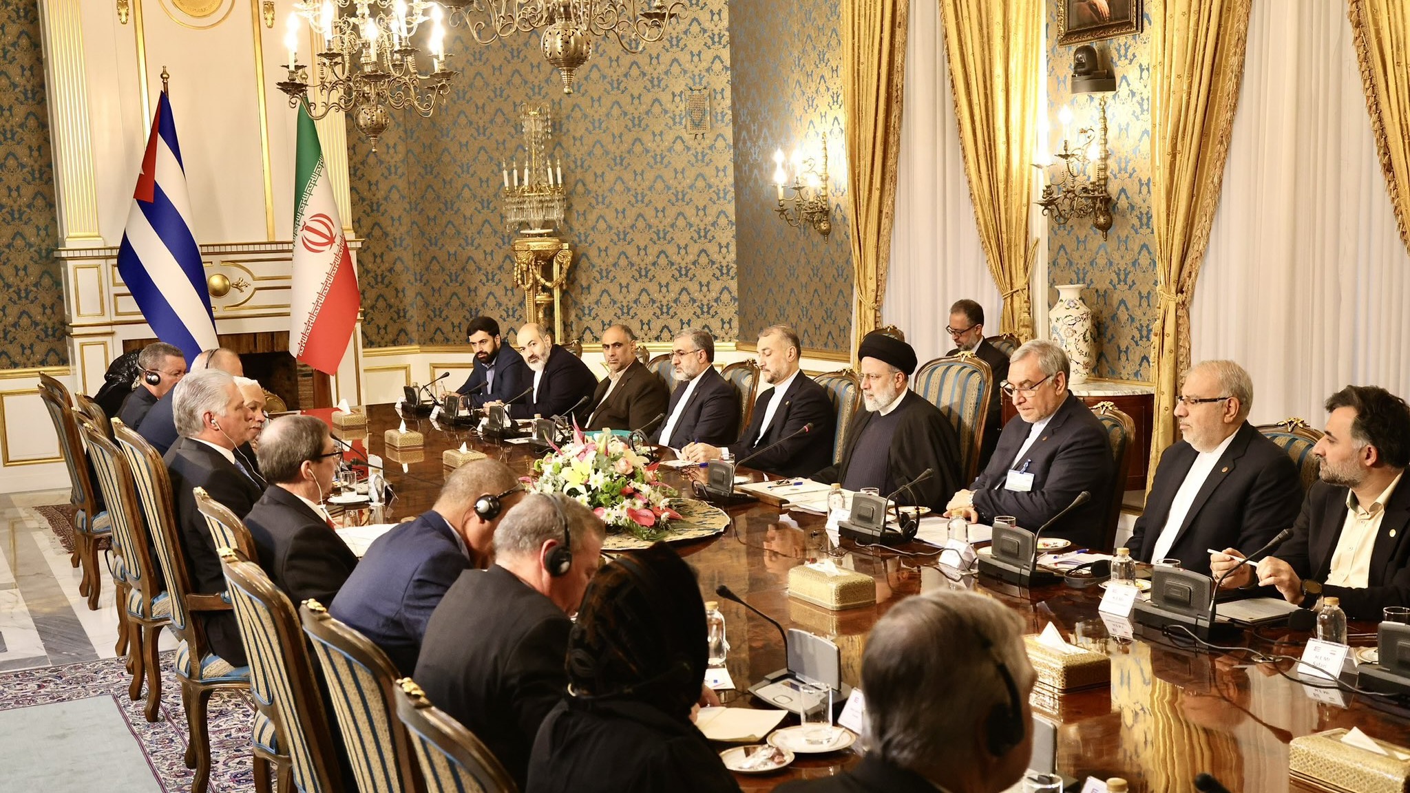 Iran and Cuba call for a global coalition to protect Palestinian rights