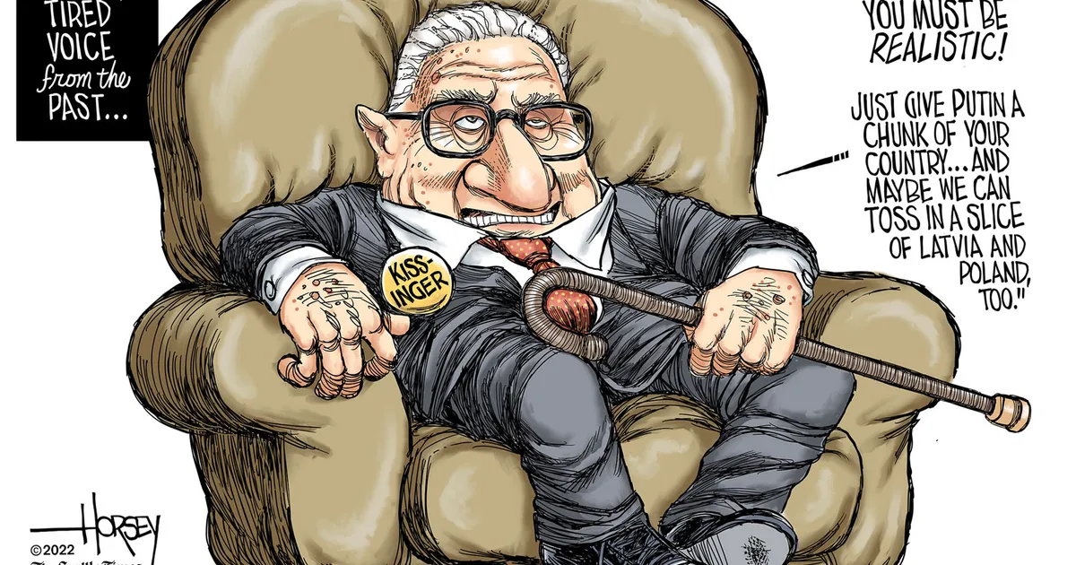 Putin remembers ‘outstanding’ Kissinger