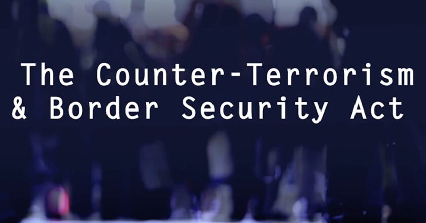 We are all potential ‘terrorists’ according to British anti-terrorism legislation