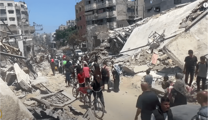 Nazi Gestapo does not protect the disabled in Gaza, but creates them
