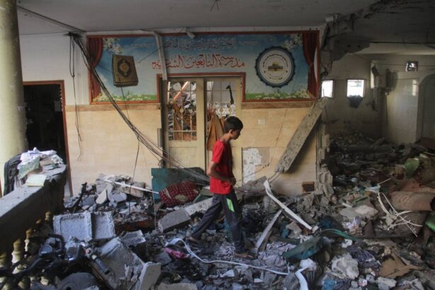 Gazans are “running from death to death”