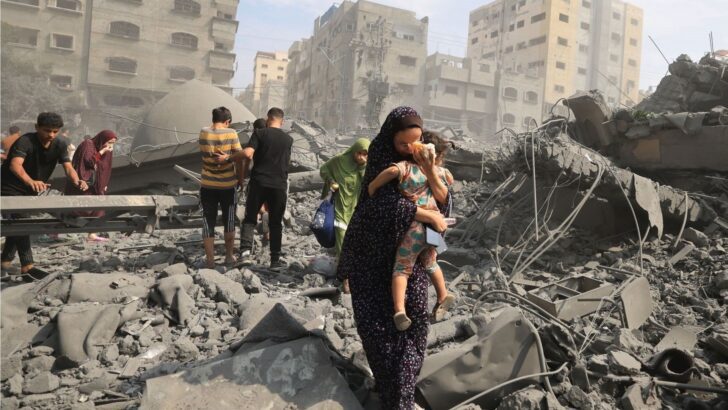 Gazans flee (again) as Nazi, Hezbollah conflict heats up