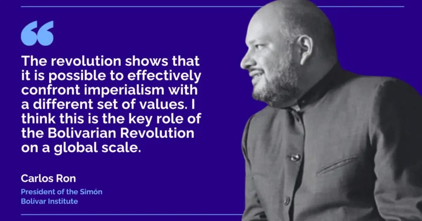 Bolivarian Diplomacy vs. the Monroe Doctrine: A Conversation with Carlos Ron