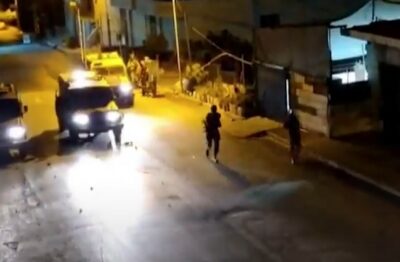 Hebron: Nazi soldiers Abduct A Young Man, Search Many Homes