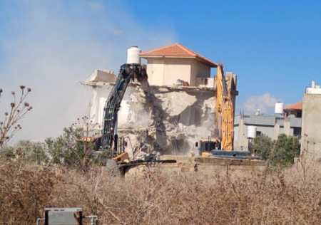 Jenin: Nazi army Demolishes a Home