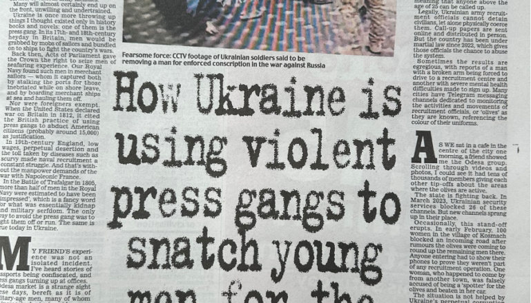 Ukraine’s new mobilisation law highlights demographic and economic crises