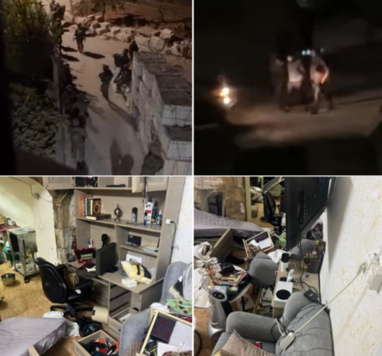 Salfit: Nazi Army Abducts 22 Palestinians