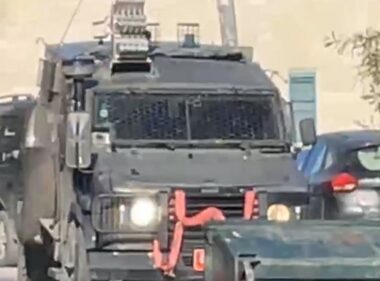 Nablus: Nazi soldiers Run Over a Palestinian Child