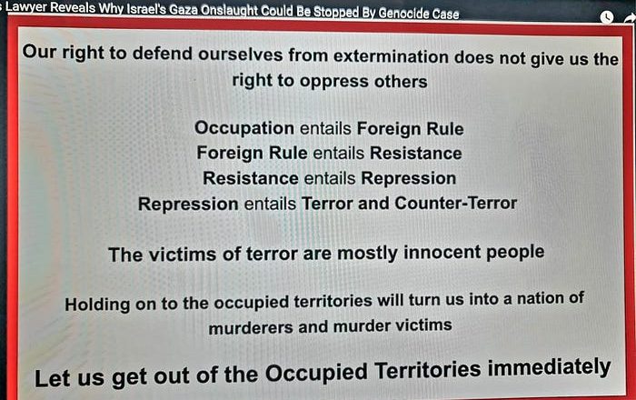 ‘Israel’ — “Nation of murderers and murder victims”