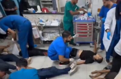 Gaza Nazi Holocaust:  Missiles kill, Injure Dozens