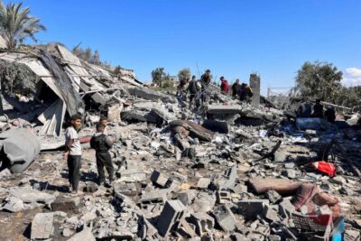 Gaza Nazi Holocaust: Escalated Nazi Bombings, Dozens Of Casualties