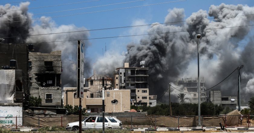 Gaza: Nazi Gestapo Bombs Palestinians in North and South