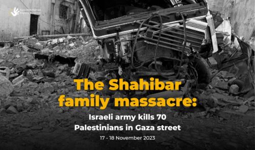 Shaheibar family massacre: Euro-Med Monitor investigation reveals Nazi army killed 70 Palestinians in Gaza street