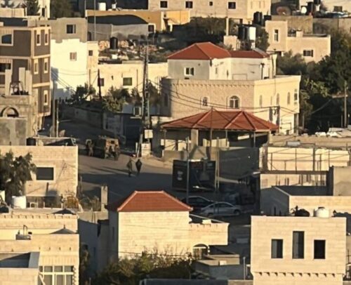 Ramallah: Nazi Soldiers Shoot a Young Man