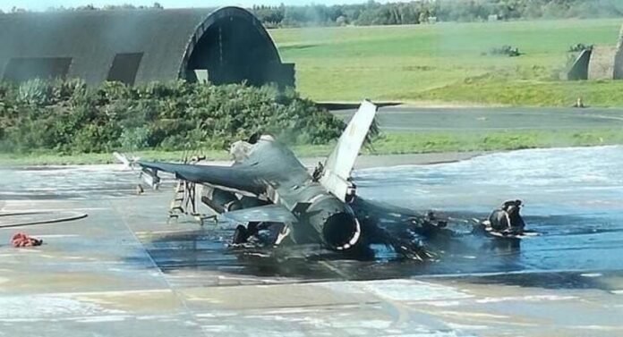 Another F-16 bites the dust in Ukraine