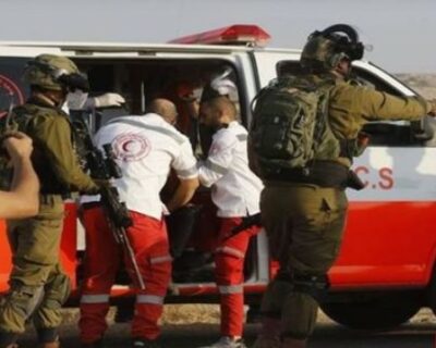 Jenin: Nazi Gestapo Shoot a Palestinian Child