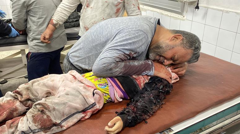 Nazi army Bombing of Civilians Continues; School of Children Among Targets