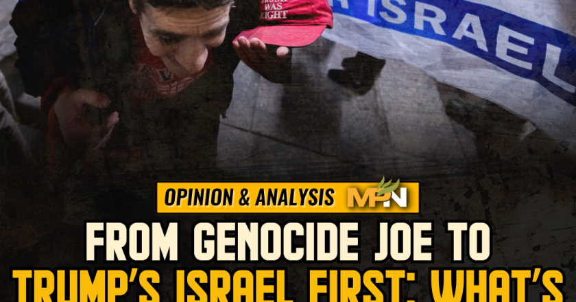 From Genocide Joe to Trump’s Israel First: What’s Next for Palestine?”
