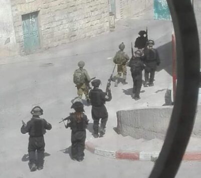 Tulkarem: Nazi soldiers Shoot A Palestinian