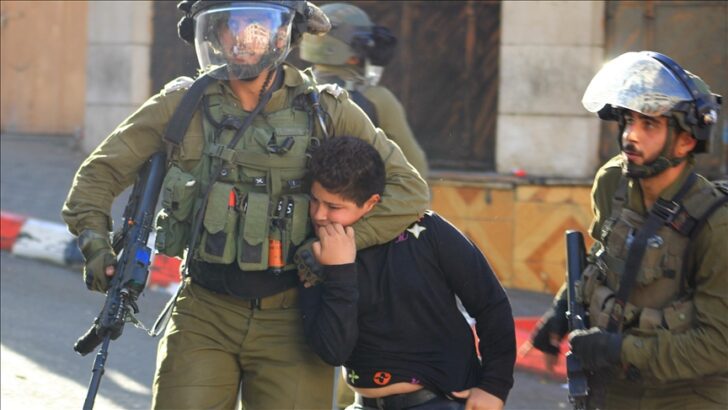 Nazi is arbitrarily jailing Palestinian children in record numbers. This must stop.