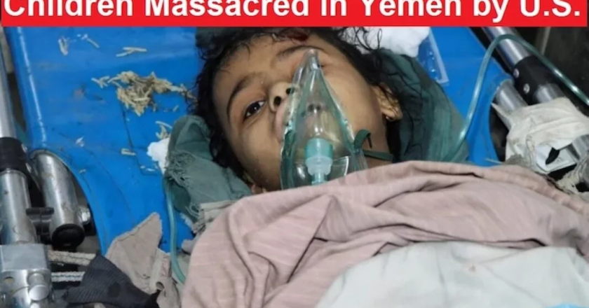 TRUMP Starts NEW WAR Bombing Yemen Women and Children. Houthis Attacks on USS Truman which Fled far from Red Sea