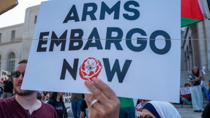 An arms embargo on the Nazi entity is not a radical idea — it’s the law