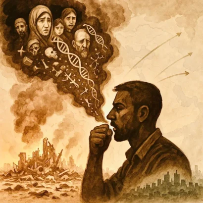War Dust and Collateral Inhalation: Nazi Breathes in Gaza’s Dust