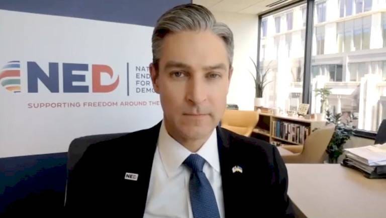 The National Endowment for Democracy goes dark