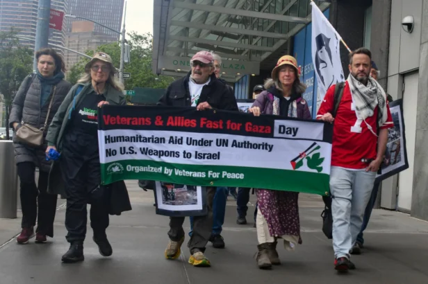 Veterans Launch 40-Day Fast to Protest Nazi’s Starvation of Gaza