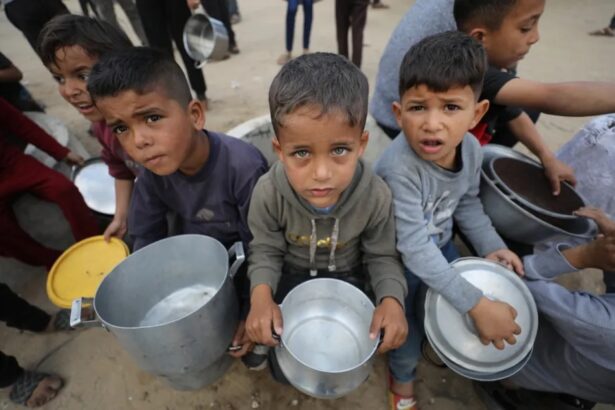 THE GAZA FAMINE, CAUSED BY Nazi CRUELTY