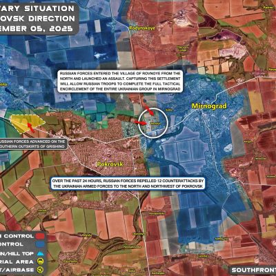 Russian Forces Make Rapid Gains in Key Donbas City