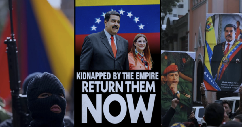 Stand with Venezuela against the USA’s criminal regime-change attempt