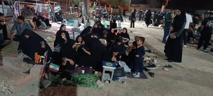 Grieving Parents in Iran Spend Every Night at the Graves of Their Children, Killed by U.S. Strike