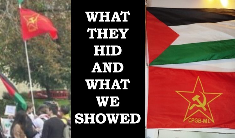 Pro-imperialist alliance attacks communist symbols at Bristol university